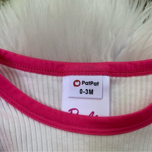 PatPat Barbie 2 Piece Set 0-3M - Picture 5 of 6